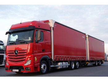 Camion centinato MERCEDES-BENZ Actros 2548