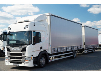 Camion centinato Scania P 280 / TANDEM / 4X2 /  MEGA / I-PARK COOL / PRZ: foto 3