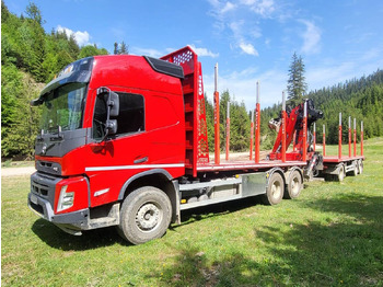 Camion trasporto legname VOLVO FMX 500