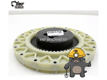 Frizione e ricambi High quality Excavator pile parts  flywheel nylon flange crankshaft coupling assembly 05615078: foto 2