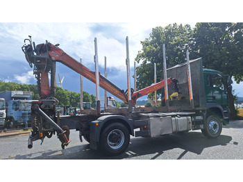 Camion trasporto legname, Camion con gru MAN TGA 18.480 Holz LKW: foto 5