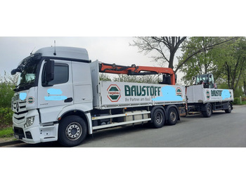 Autocarro con pianale/ Cassone fisso MERCEDES-BENZ Actros 2545