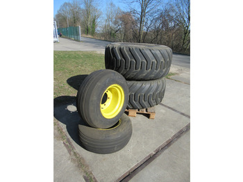 Ruota completa per Trattore piccolo John Deere 5515V NOKIAN 550/60R22.5 + Voor Banden + Velg: foto 2