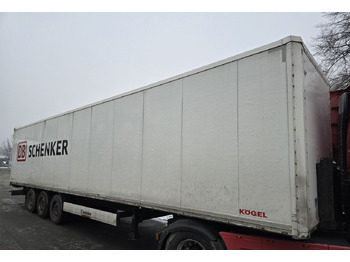 Semirimorchio furgonato Kögel S24, standart, Doppelstock, SAF: foto 4