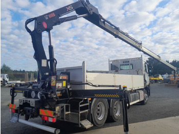 Autocarro con pianale/ Cassone fisso, Camion con gru Renault C380 6x2 DTI11 6x2 Standard platform Truck: foto 3