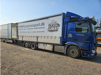 Camion centinato MERCEDES-BENZ Actros 2540