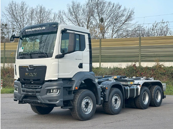 Autocarro scarrabile MAN TGS 35.520 8x4 Euro6e Hyva 26-55 Abrollkipper: foto 2
