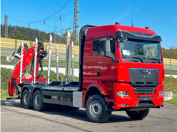 Camion trasporto legname MAN TGX
