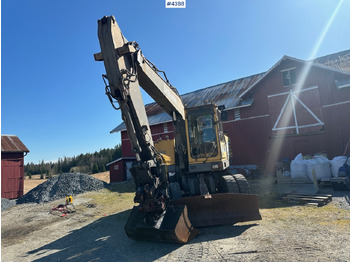Escavatore 1995 Åkermann EW200 Wheel machine w/ grading bucket og tiltrotator. WATCH VIDEO.: foto 4