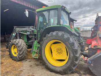 Trattore 1998 John Deere 6506 4x4 w/ Front loader: foto 3