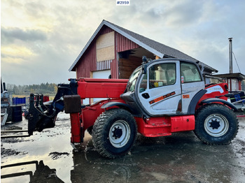 Sollevatore telescopico 2009 Manitou MT 1440 Telescopic truck w/ Bucket, Pallet forks and Lifting jib: foto 2