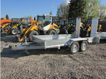 Rimorchio pianale ribassato nuovo Unsinn UB 3618-35-14 Baumaschinenanhänger 3,5 t: foto 3