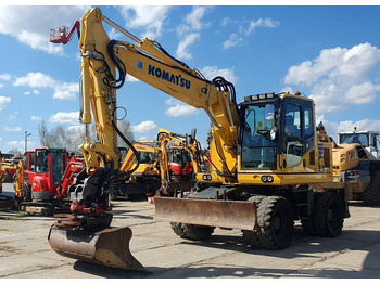 Escavatore gommato KOMATSU PW148-10