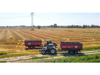 Rimorchio agricolo nuovo Metal-Fach Przyczepa skorupowa tandem T935/1 – 18t: foto 4