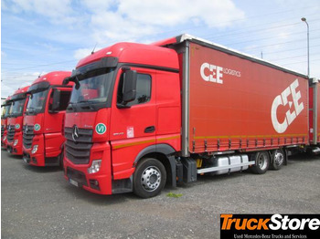 Camion centinato MERCEDES-BENZ Actros 2545