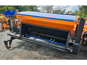 Spargisale nuovo Neuwertiger Schmidt Stratos S30-27 VEP-490 Salzstreuer für Hakenlift Abrollcontainer Streuautomat Winterdienst Streusilo für LKW: foto 4