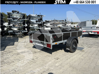 Rimorchio per auto nuovo Stim S11-075/2615R + przednia burta otwierana: foto 2