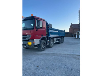 Autocarro ribaltabile, Camion con gru nuovo MERCEDES-BENZ actros: foto 2