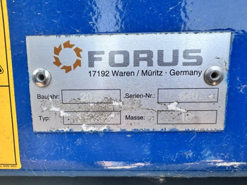 Trituratore industriale Eggersmann Forus SE 250: foto 2