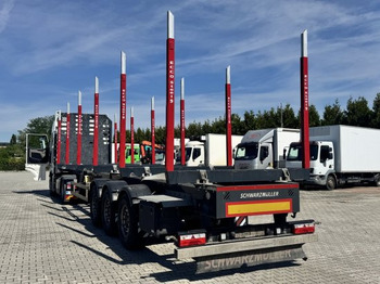 Rimorchio trasporto legname SCHWARZMÜLLER