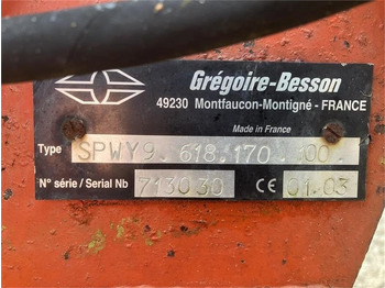 Aratro Gregoire-Besson SPWY9 618.170.100: foto 5
