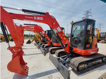 Escavatore Perfect Condition Kubota U55-4 Japan Brand Mini Excavator with Pusher for Sale  90% Brand New  Mini Kubota U25 35 55  5tons: foto 5