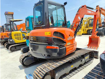 Escavatore Perfect Condition Kubota U55-4 Japan Brand Mini Excavator with Pusher for Sale  90% Brand New  Mini Kubota U25 35 55  5tons: foto 2