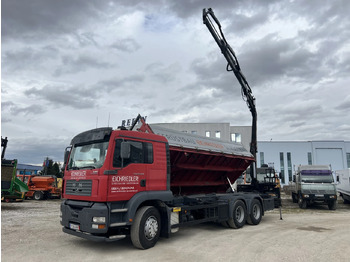 Autocarro ribaltabile, Camion con gru Man Tga 6х4, Самосвал с Кран: foto 2 Autocarro ribaltabile, Camion con gru Man Tga 6х4, Самосвал с Кран: foto 2