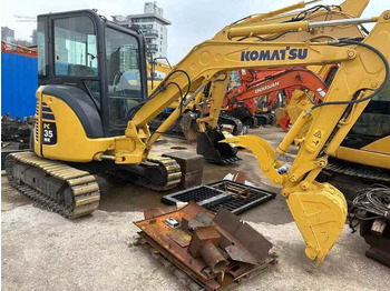Miniescavatore CE/EPA Certified! Komatsu Pc 35 Used Excavator komatsu Pc35 Mini 3 Ton Crawler Excavator with Rubber Track for Sale: foto 4