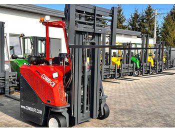 Elevatore 4 vie Combilift C3000CB / LPG / TRIPLEX / 5500MM / FREE LIFT / SIDE SHIFT + FORK POSITIONER / LIKE NEW: foto 3