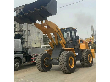 Pala gommata Used Liugong856h Wheel Loader Machine Mini Telehandler Used Liugong Wheel Loader Cummins Engine Loader: foto 3