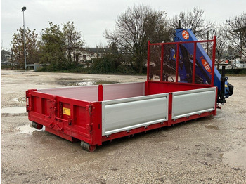Cassone scarrabile nuovo CONTAINER SCARRABILE NUOVO A PIANALE CON GRU: foto 5