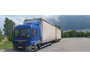 Camion centinato MAN TGL
