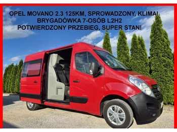 Furgone doppia cabina OPEL