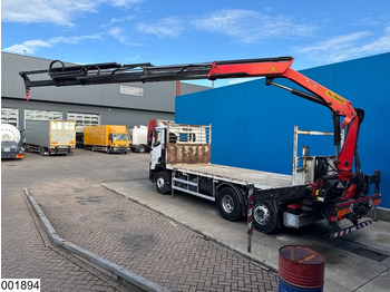 Autocarro con pianale/ Cassone fisso, Camion con gru Renault C 430 6x2, EURO 6, Retarder, Palfinger, Remote, Steering: foto 2