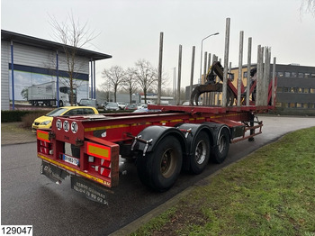 Semirimorchio trasporto legname Trax open laadbak Timber transport, Kesla 2014: foto 5