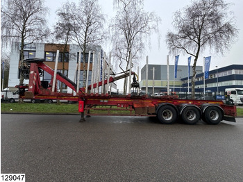 Semirimorchio trasporto legname Trax open laadbak Timber transport, Kesla 2014: foto 2