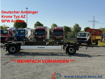 Rimorchio portacontainer/ Caisse interchangeable KRONE