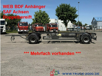 Rimorchio portacontainer/ Caisse interchangeable WEB TRAILER