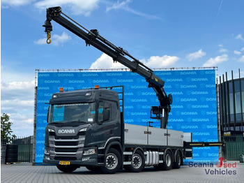 Autocarro con pianale/ Cassone fisso SCANIA G 450