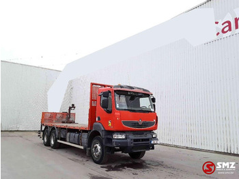 Autocarro con pianale/ Cassone fisso RENAULT Kerax 430