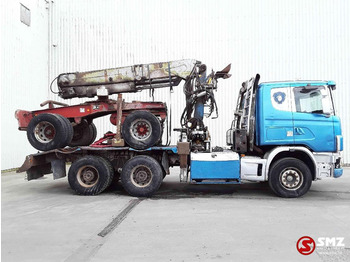 Trattore stradale Scania 164 L 580 Loglift 251s 84 A: foto 4