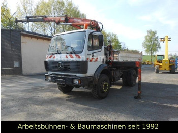 Autocarro ribaltabile, Camion con gru Mercedes-Benz MB 1717 AK Kipper Allrad mit Kran Atlas 100.1: foto 4 Autocarro ribaltabile, Camion con gru Mercedes-Benz MB 1717 AK Kipper Allrad mit Kran Atlas 100.1: foto 4