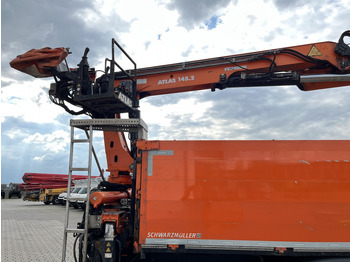 Autocarro con pianale/ Cassone fisso, Camion con gru MAN TGX 26.480 6x2  Atlas 145.2 Kran Baustoff   AHK: foto 5
