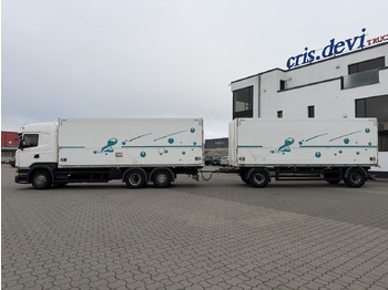 Autocarro furgonato Scania R 450 6x2 Geränkezug + Orten Anhänger: foto 2