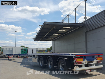 Semirimorchio cassonato/ Pianale nuovo Faymonville MAX210-Z-3AA-13.60-22.5-2.54 3 axles 29M 2x extendable 3x steering axle twistlocks: foto 3