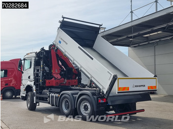 Autocarro ribaltabile, Camion con gru nuovo MAN TGS 28.520 6X4 Palfinger PK24001 SLD 5 Kran 2-way tipper Retarder Big-Axle Liftachse Euro 6: foto 2