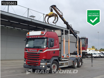 Camion trasporto legname SCANIA R 730