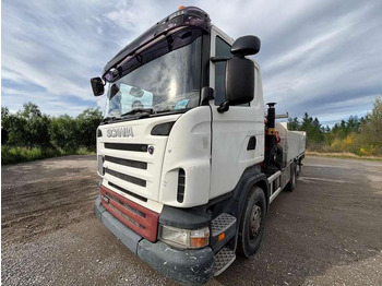 Autocarro con pianale/ Cassone fisso SCANIA R 420