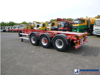Semirimorchio portacontainer/ Caisse interchangeable Burg 3-axle container chassis 20-30 ft: foto 3